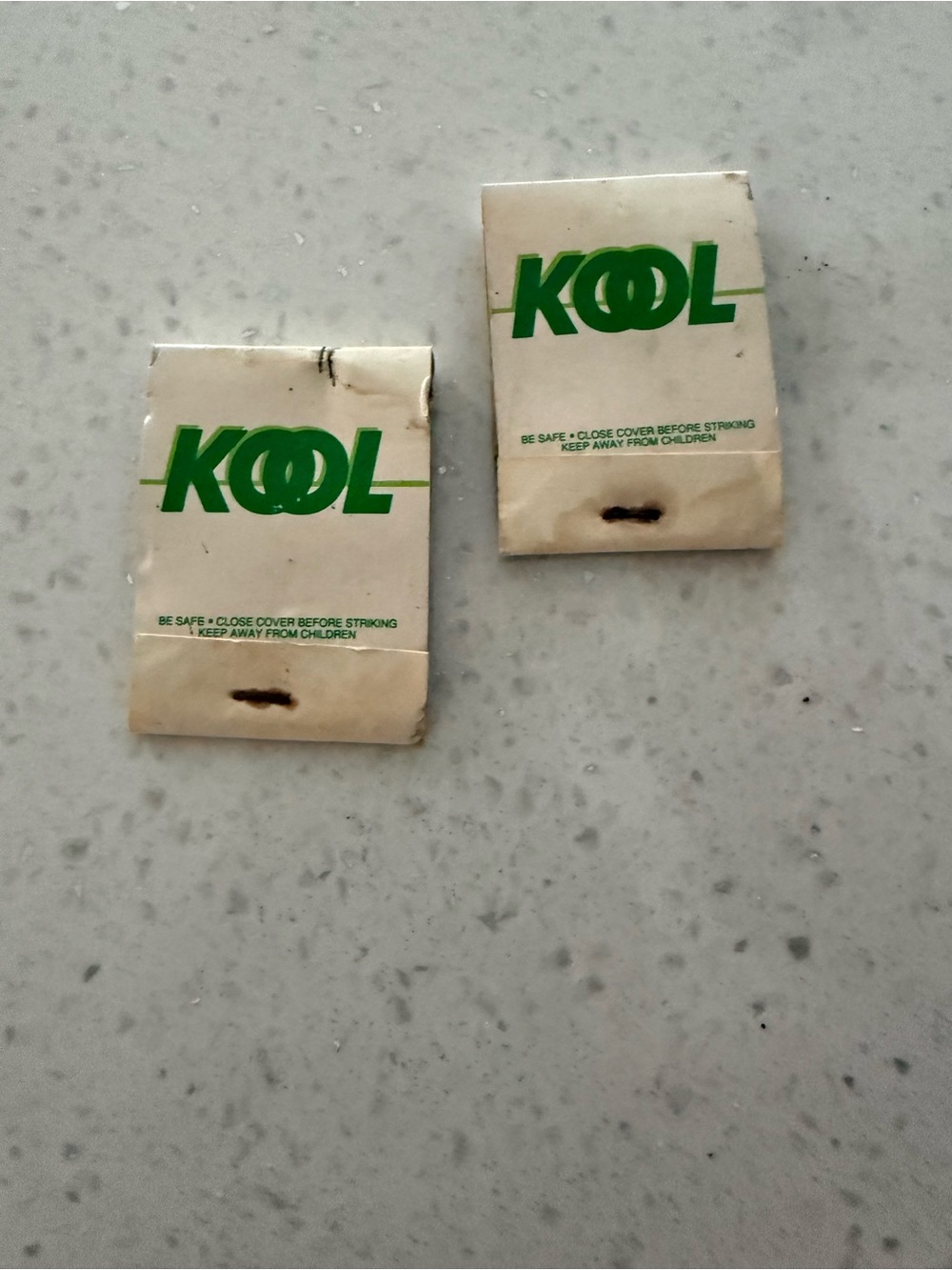 KOOL Vintage Matchbook Packets